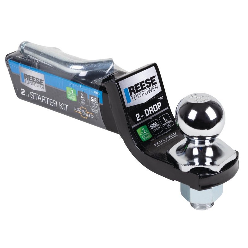 Reese Towpower 21542 Class III Towing Starter Kit, Black with