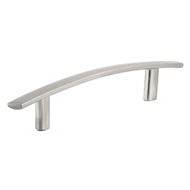 Richelieu Hardware BP6501195 Lytton Collection 5 1/16-inch (128 mm) Center-to-Center Brushed Nickel Modern Cabinet and Drawer Pull Handle for Kitchen, Bathroom, and Furniture
