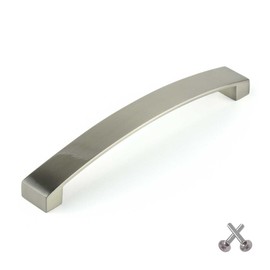 M Bar Kitchen Cabinet Door Handle Cupboard Drawer Bedroom furniture handles Brushed Steel 128mm
