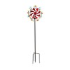 QVC Plow & Hearth Interchangeable Garden Wind Spinner - Color: