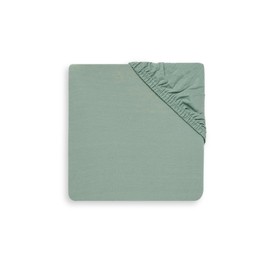 Jollein Jersey Fitted Sheet 60 x 120 cm Ash Green