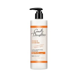 Champú hidratante para cabello muy seco Carol's Daughter Coco Creme, champú de humectación intensa con aceite de coco, mantequilla de murumuru y mante