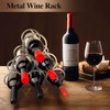 Lily's Home Countertop Wine Rack - Freestanding 6 Bottle Holder