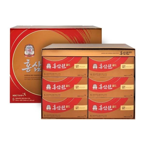 CheongKwanJang Red GinsengWon Gold Set 50ml 60 packets / 정관장  정성을 드리는 홍삼원 골드세트 50ml 60포