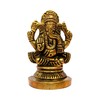 Esplanade Brass Ganesha Idol for Car Dashboard God - 2