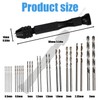 26-Piece Precision Pin Vise Hand Drill Set – Mini Drill