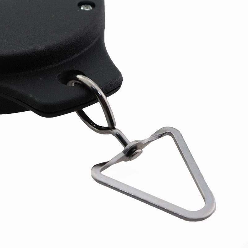 Guifeng Black Gardening Retractable Hook Flower Basket Creative Hook Home
