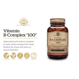 B-Complex "100" Solgar 100 Tabs