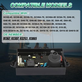 91367 RV Water Heater Control Board Fit for G6A-6E, G6A-7E, G6A-8E, GH6-6E, GH6-7E, GH6-8E, G10-1E, GH10-1E, G10-2E G10-3E. OE 93257, 93307, 91420, 91504, 93865, 91349 Circuit Board