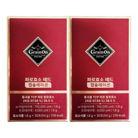 Grain On Pharoenzyme Red Encapsulation 3g x 30 packets (2) / JJ Mall / 그레인온 파로효소 레드 캡슐레이션 3g x 30포 2개 / JJ몰