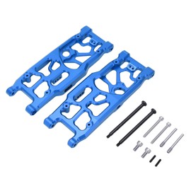 RC Rear Lower Arm Aluminium Alloy RC Rear Lower Suspension Arm for ARRMA KRATON 8S for Outcast 8S 1/5 RC Car Blue
