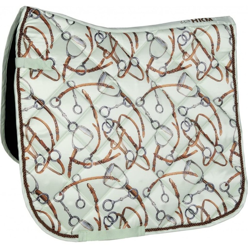HKM Allure Saddle Cloth Orange Pony Dressage
