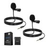 NEEWER Lavalia Lapel Microphone 2 Pcs Clip On Omnidirectional Wired