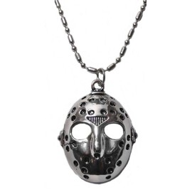 EC Trading Jason's Hockey Mask Pendant Necklace with 20" Chain
