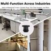 ZGGAZCA Silicone Plugs for Round Holes Coffee Stoppers Rubber Fountain