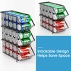 Boeetech Stackable Soda Can Organizer Rack, Stacking Can Dispensers Refrigerator
