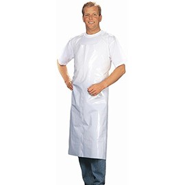 Polyethylene Disposable Aprons 80x130 cm Pack of 50) - White