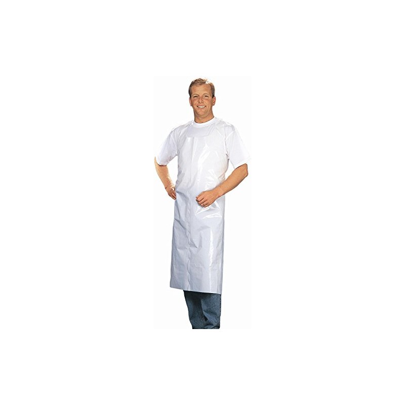 Polyethylene Disposable Aprons 80x130 cm Pack of 50) - White