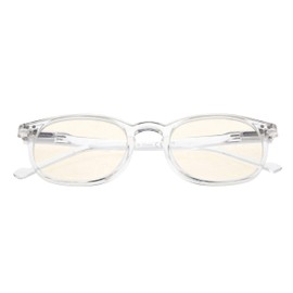 CessBlu Blue Light Filter Computer Reading Glasses UV420 Protection Readers for Women and Men (Clear) +3.0