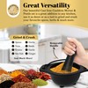 Cast Iron Cauldron Mortar and Pestle Set (MP3-Cauldron Mortar &