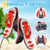6 Pcs Beach Towel Clips for Beach Chairs, Flamingo &