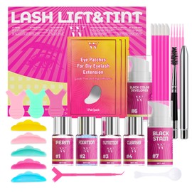Lash Lift Kit, Eyelash Perm Kit, Easy for Beginner Achieve Long-Lasting Natural Curling and Self Lifting Lash, Detailed Instructions Lash Lamination Set Suitable for Salon & Home DIY(Lash Lift Set04)
