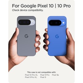 Spigen for Pixel 10/10 Pro Case, Thin Fit MagFit (2025) [Designed for Pixelsnap, Compatible with MagSafe Accessories] - Metal Slate