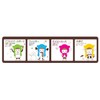 Yawaragi Kaburina Microfiber Food Fashion Towel Kids Peach