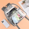 Transparent Backpack 32 * 27 * 12.5cm PVC See Through