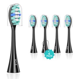 HEYAXA Sonic Electric Toothbrush Head D62, Replacement Toothbrush Heads, 4 Pcs, H2-B