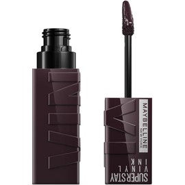 Maybelline Labial líquido brillante Superstay Vinyl Ink Tono Charged, 4.2ml - Dura hasta por 16H, brillo instantáneo sin grumos, sin transferencias