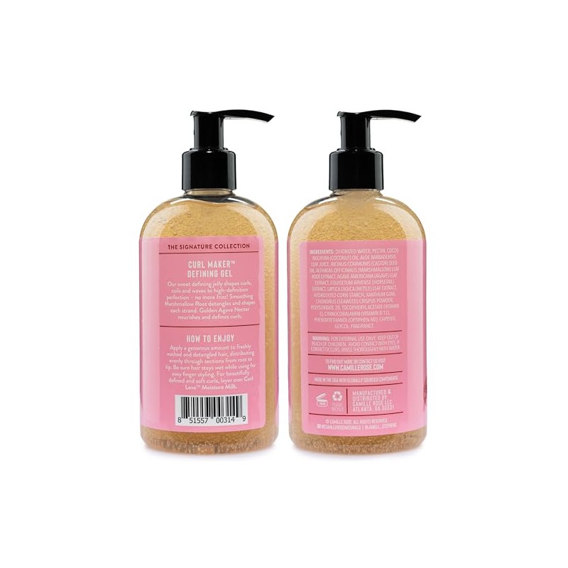 Camille Rose Naturals Curl Maker, 12 Ounce