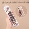 MAGEFY 2 Piezas Brochas de Maquillaje de Doble Punta, Set