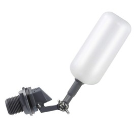 Float Ball Valve, 3/4 Inch Supply Tube Male Automatic Fill Feed Humidifier Tank Water with Adjustable Arm for Ponds, Livestock Water Trough, Aquariums, Aquaculture, Hydroponics and Reservoir (2 Pack)