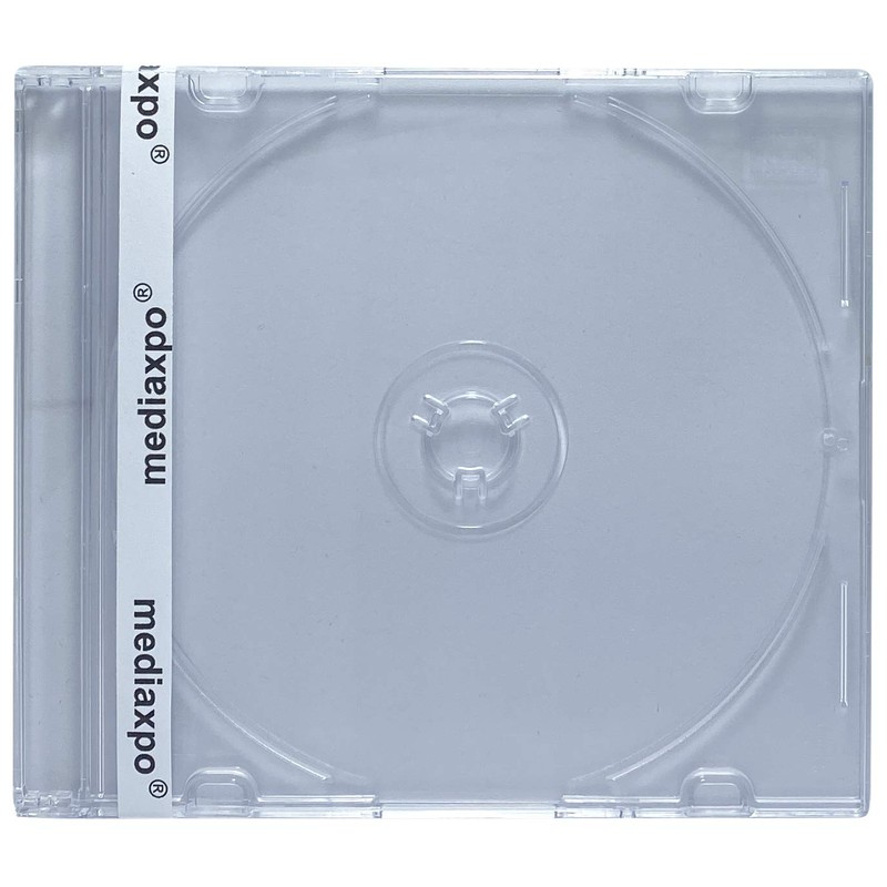 CheckOutStore 25 Slim Clear CD Jewel Cases