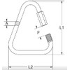 MarineNow 316 Stainless Steel Delta Quick Link Marine Grade Triangle