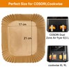 Baking Paper for Hot Air Fryer, Dual Zone Air Fryer