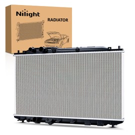 Nilight Radiator for Honda Civic 2006 2007 2008 2009 2010 2011 L4 1.8L 2.0L, Engine Coolant Radiator Assembly Replace# 19010RNBC51