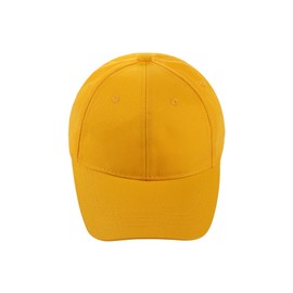 Kids Baseball Cap Solid Colour Breathable Snapback Cap Casquette Summer Sun Protection Baseball Hat Lightweight Adjustable Sunblock Hat Travel Sport Peaked Cap for Boys Girls 4-8 Years Old Yellow