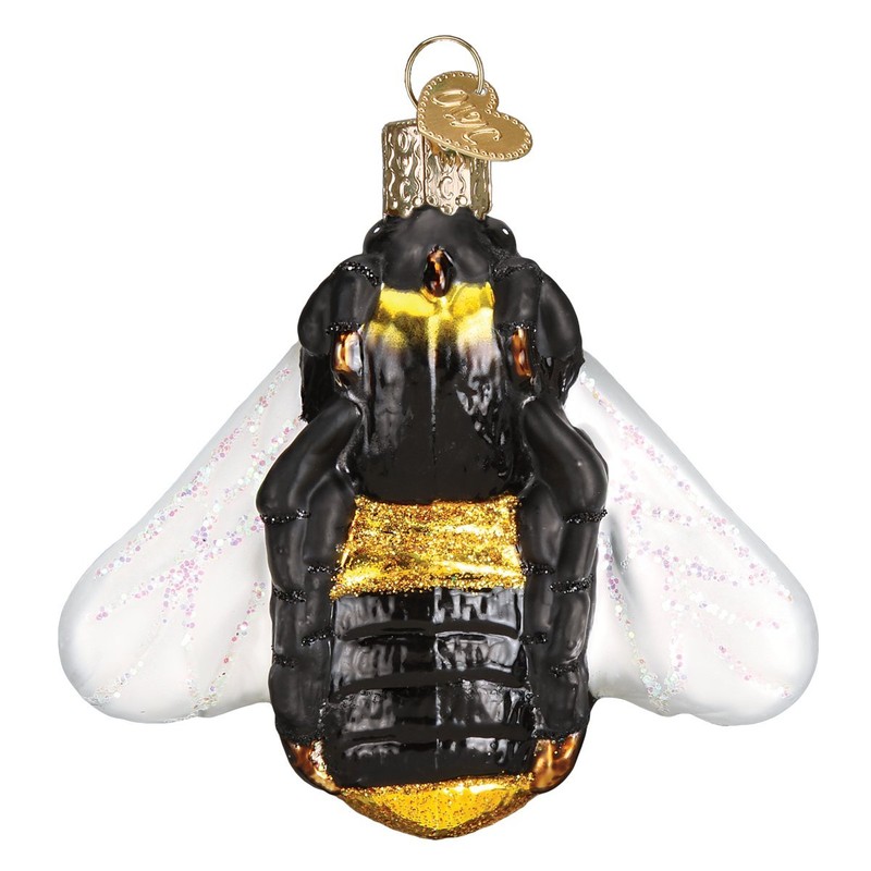 Old World Christmas Bee Collection - Adornos de Cristal soplado