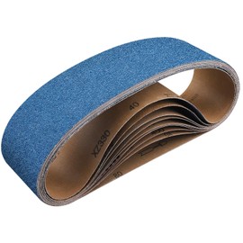 Sanding Belt 100 x 915 mm, 8PCS Belt Sander Sanding Belts 60 Grit for Polishing Metal, Wood