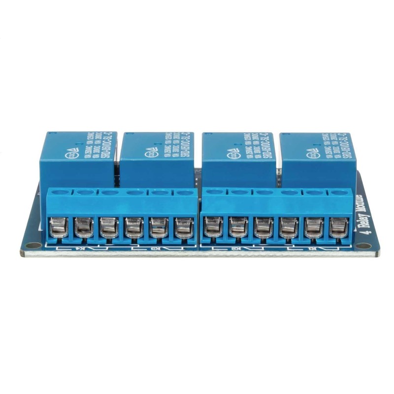 OcioDual Card Relay Shield Optocoupler Module 4 Channel Relay 5V