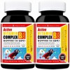 Activated Vitamin B Complex 90 tablets, 2 bottles, 6 months supply, high content of vitamin B group 542464 / 활성비타민B 컴플렉스 90정 2병 6개월분 고함량 비타민b군 542464