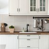 Ravinte 30 Pack 4 Inch Kitchen Square Cabinet Handles Matte