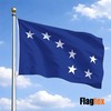 Flagtex Starry Plough Royal Blue Flag 8ft x 5ft Extra