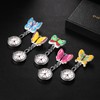 Oidea Nurse Watches for Women: Butterfly Brooch Retractable Nursing Watch