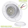 Leisure LED RV Exterior Round Flood Porch Utility Light -