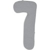 AngQi 7-Shaped Body Pillow, Dedicated Cover, No Body, Replacement Cover,