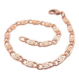 Copper Anklets 12 Inch Solid CB606G-12AP - 3/16 of an inch wide - Made in the USA