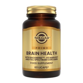 Solgar Brain Works Curcumin & BacoMind Vegetable Capsules - Pack of 60